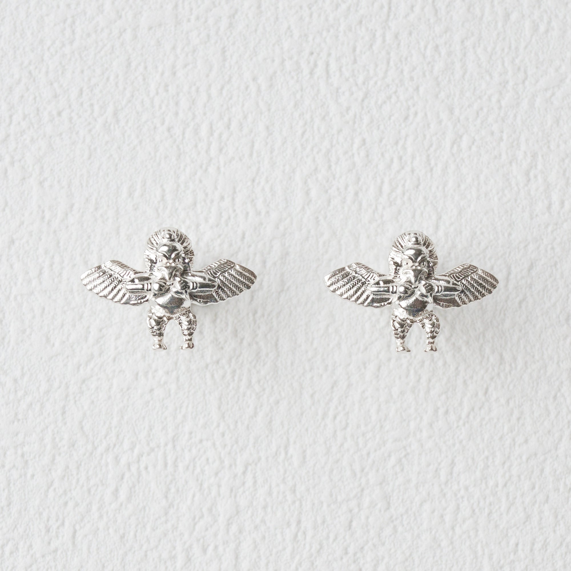 Garuda Protective Dangle Earrings – Tibetan-Style Turquoise & Coral Dopamine Ear Jewelry | Niche Spiritual   Talisman