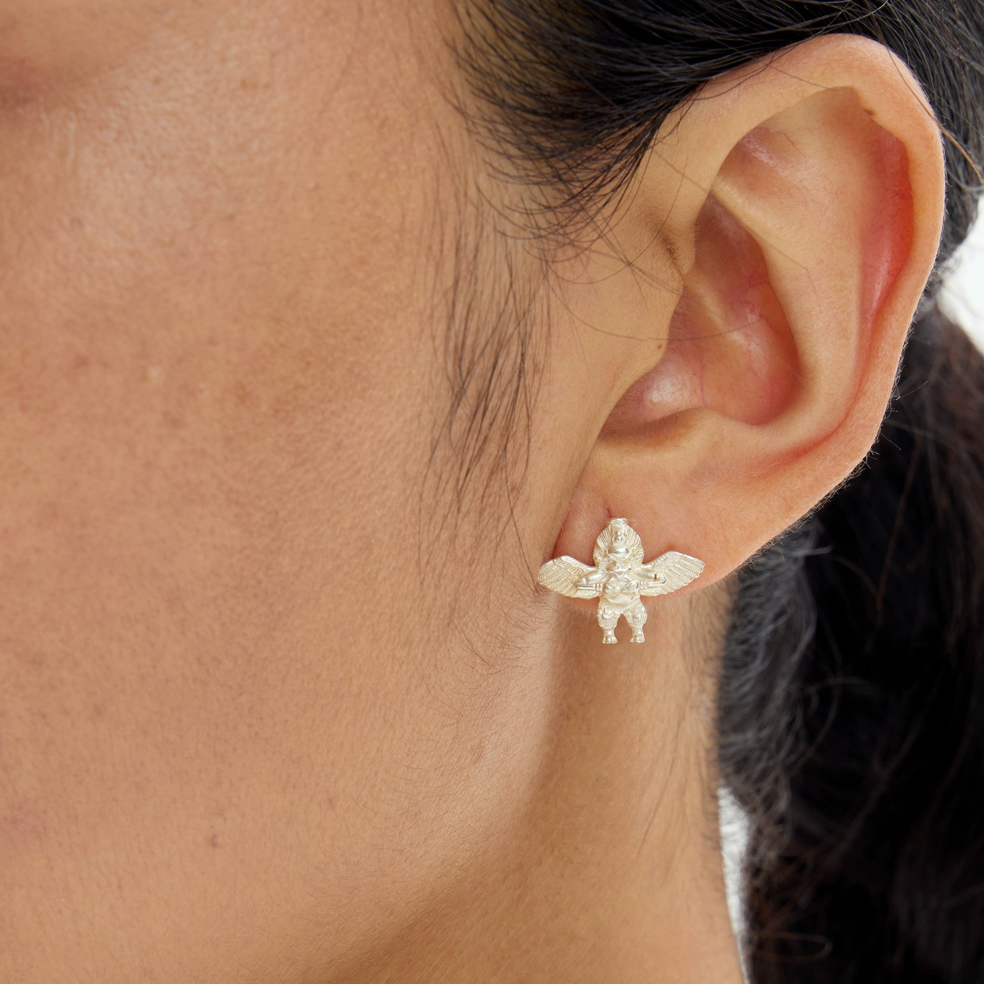 Garuda Protective Dangle Earrings – Tibetan-Style Turquoise & Coral Dopamine Ear Jewelry | Niche Spiritual   Talisman