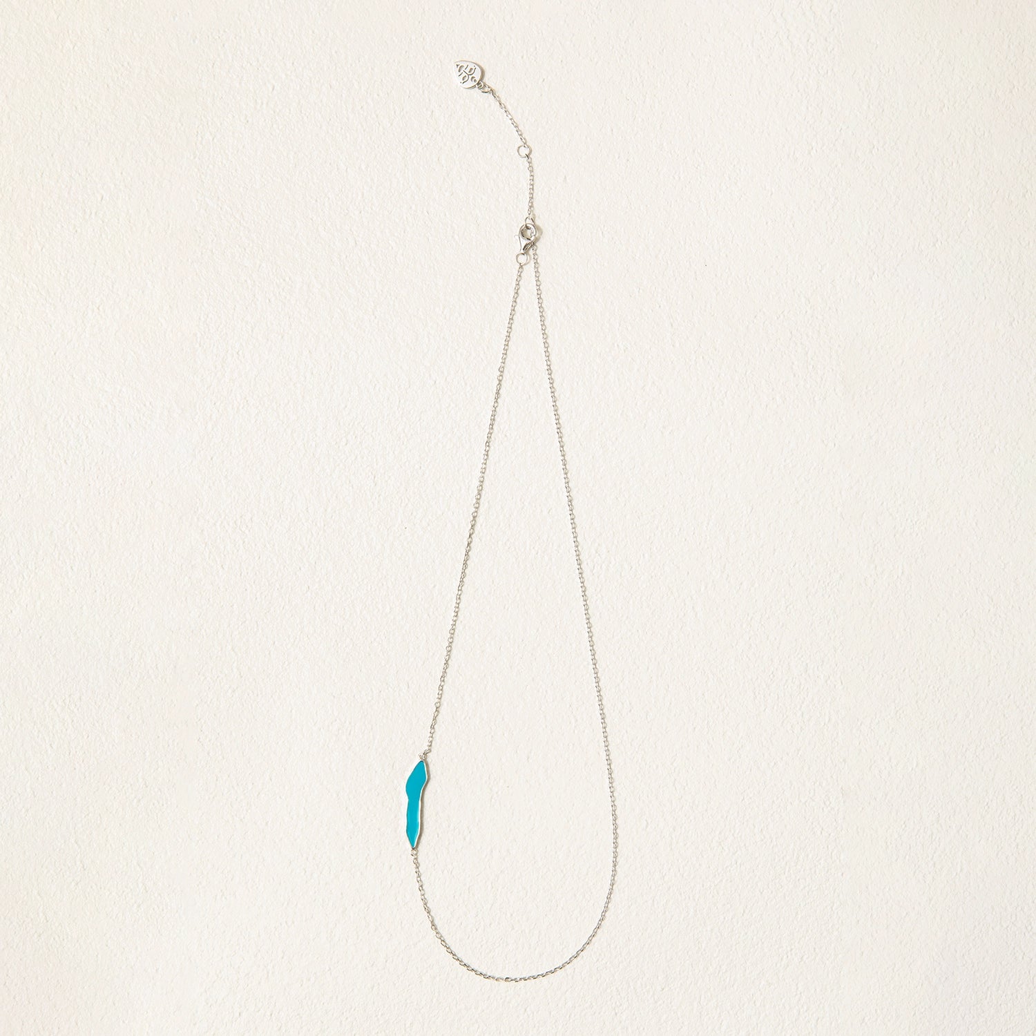 Gajin Xincuo, Holy Lake Ramracuo enamel collarbone necklace, original niche sterling silver gold-plated platinum